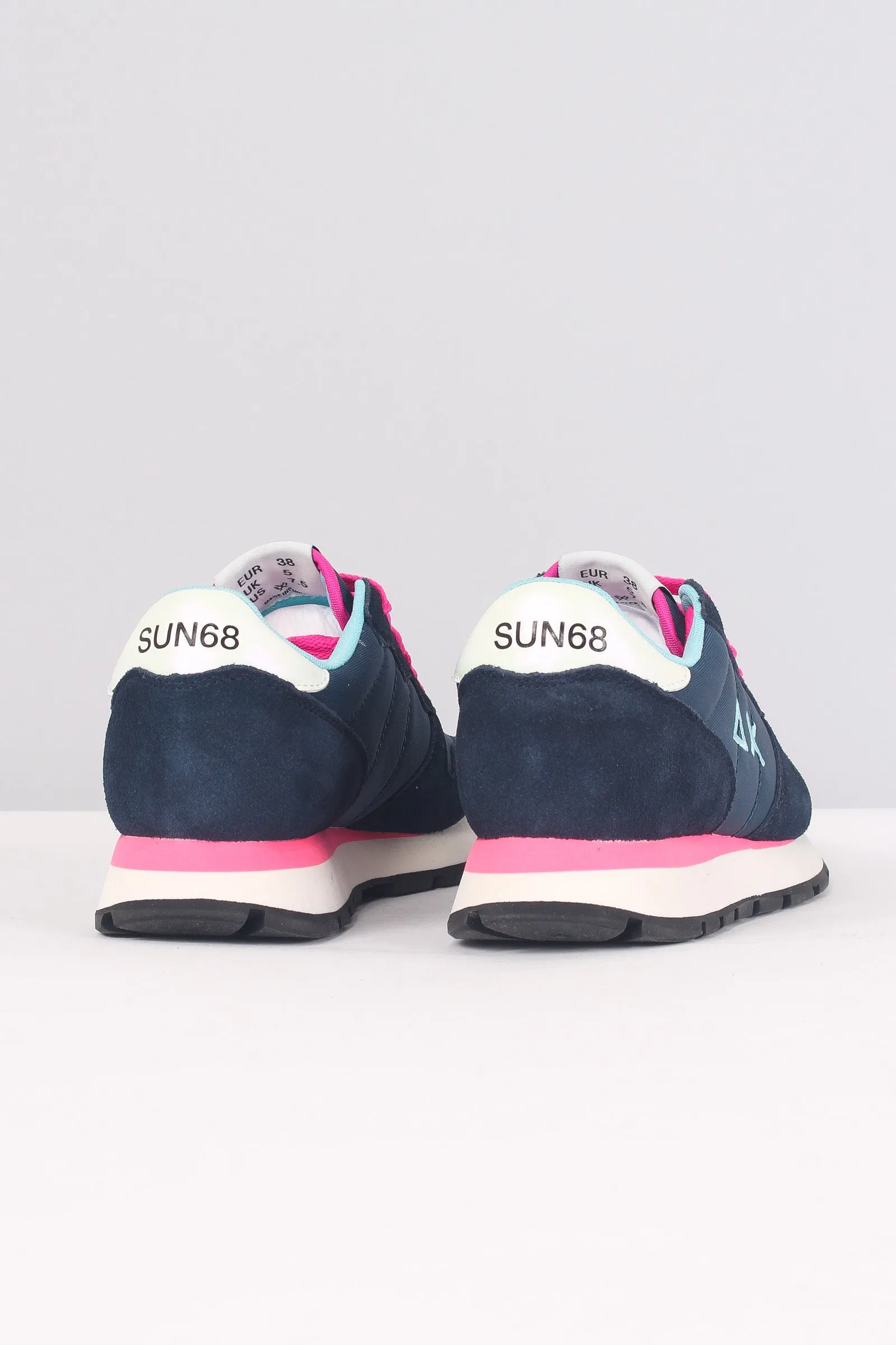 Sneaker Ally Solid Nylon Navy Blue