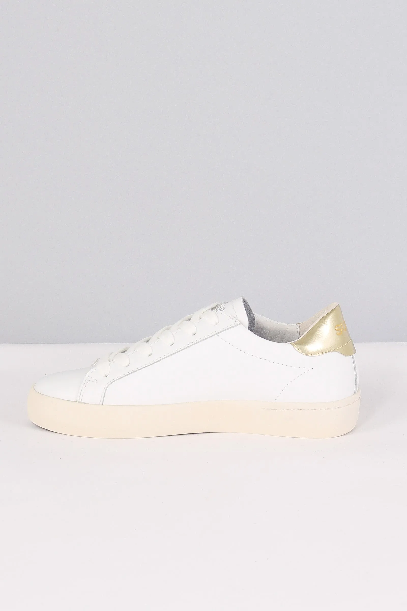 Sneaker Katy Leather Bianco/oro