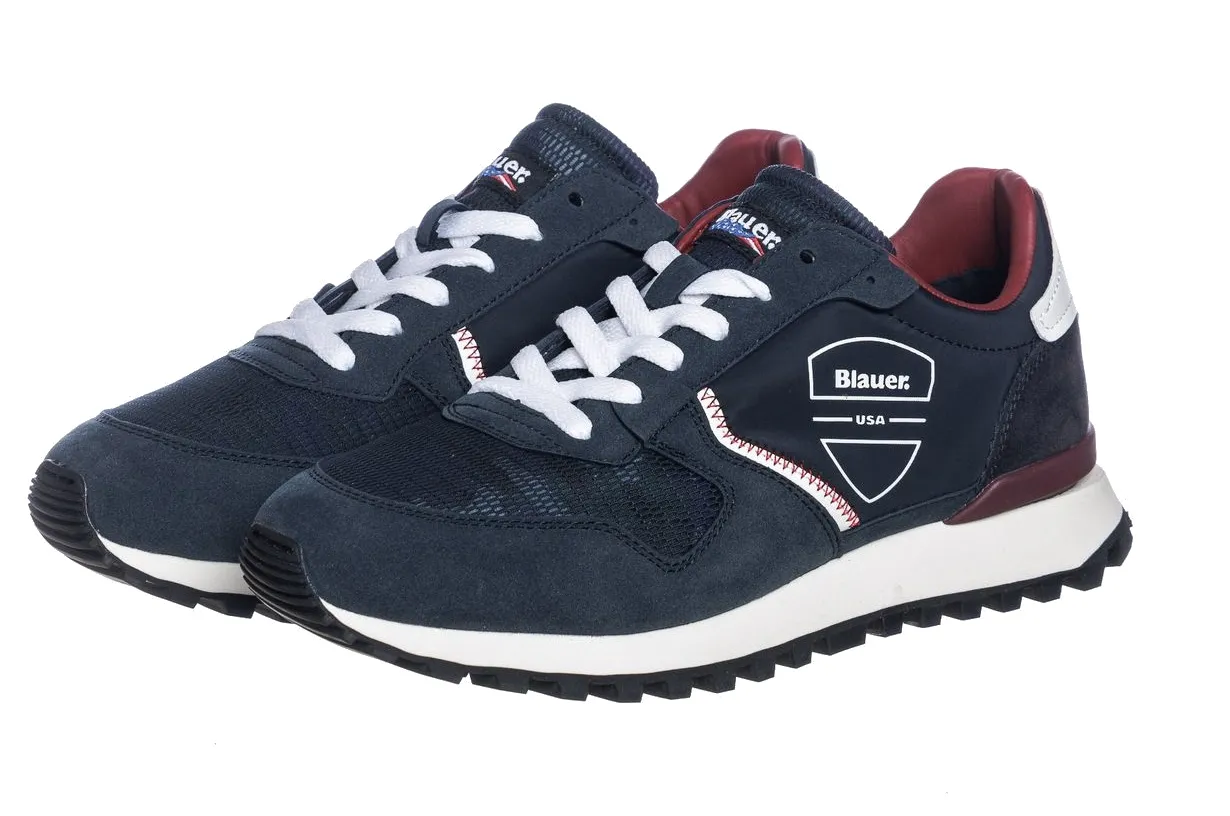 SNEAKERS BLAUER S3DIXON01/CAM NAVY/WHITE