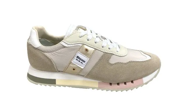 SNEAKERS BLAUER S3MELROSE02/NYS FANTASY/BEIGE