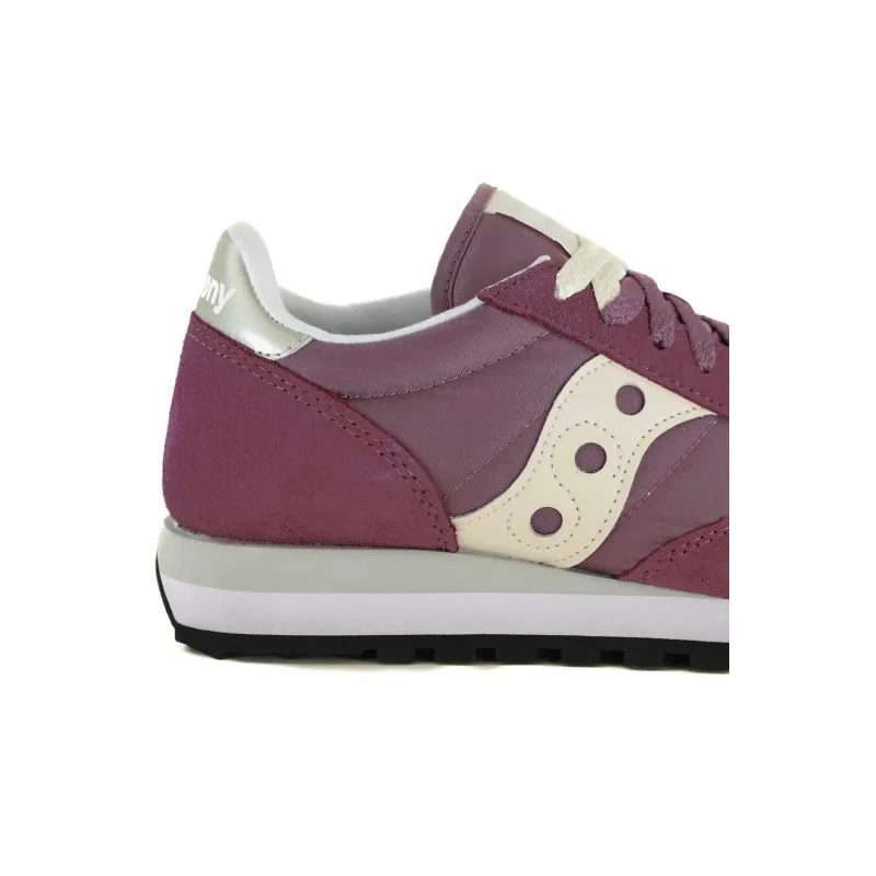 SNEAKERS DONNA JAZZ ORIGINALS IN PELLE E NYLON, CICLAMINO