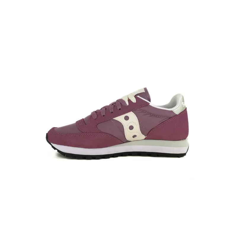 SNEAKERS DONNA JAZZ ORIGINALS IN PELLE E NYLON, CICLAMINO