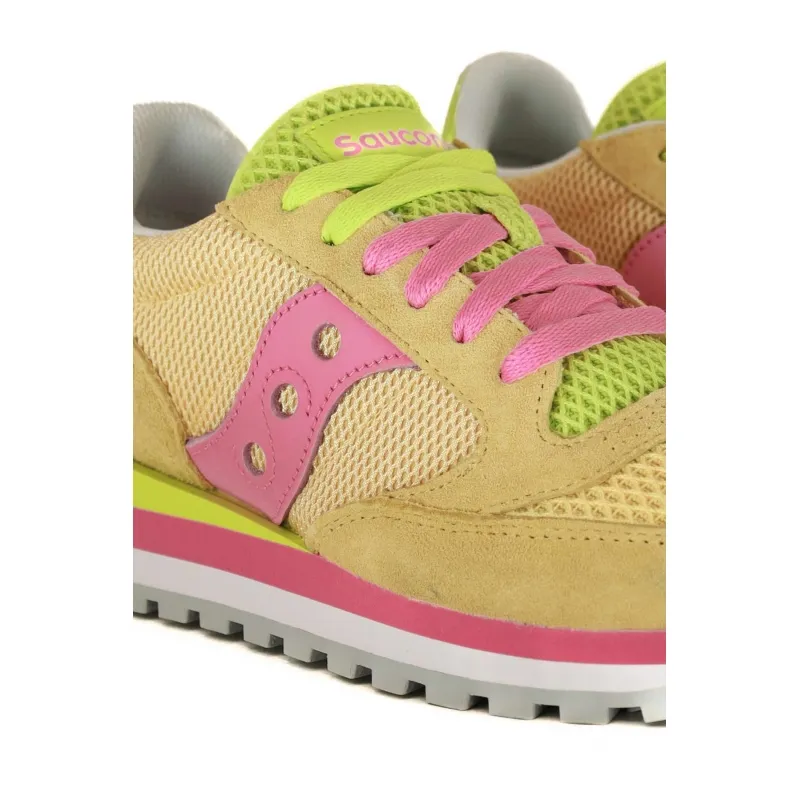 SNEAKERS DONNA JAZZ ORIGINALS TRIPLE, GIALLO