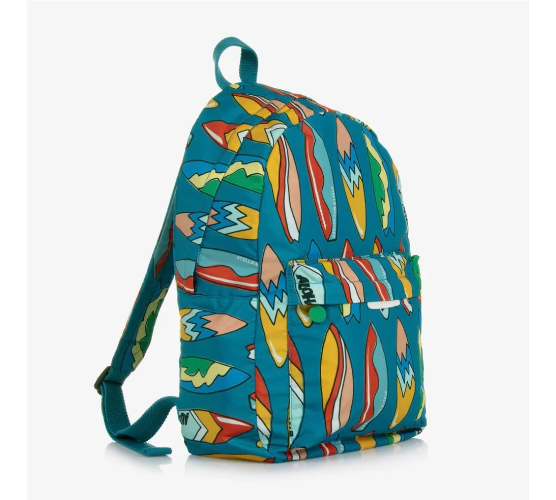 Stella McCartney Boy's Surfboards  Backpack