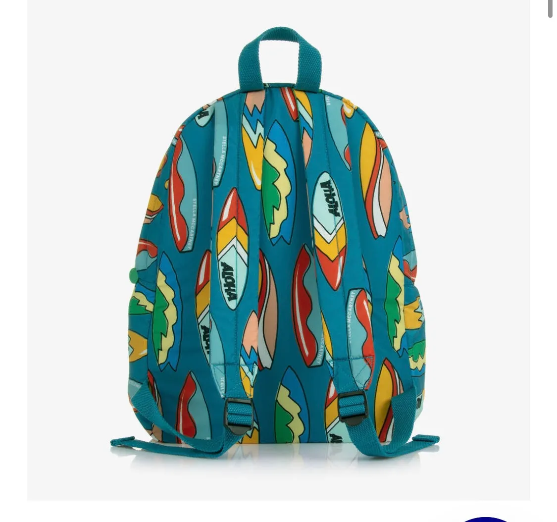 Stella McCartney Boy's Surfboards  Backpack