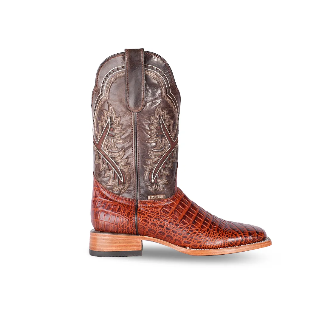 Texas Country Western Boot Belly Cogac E423