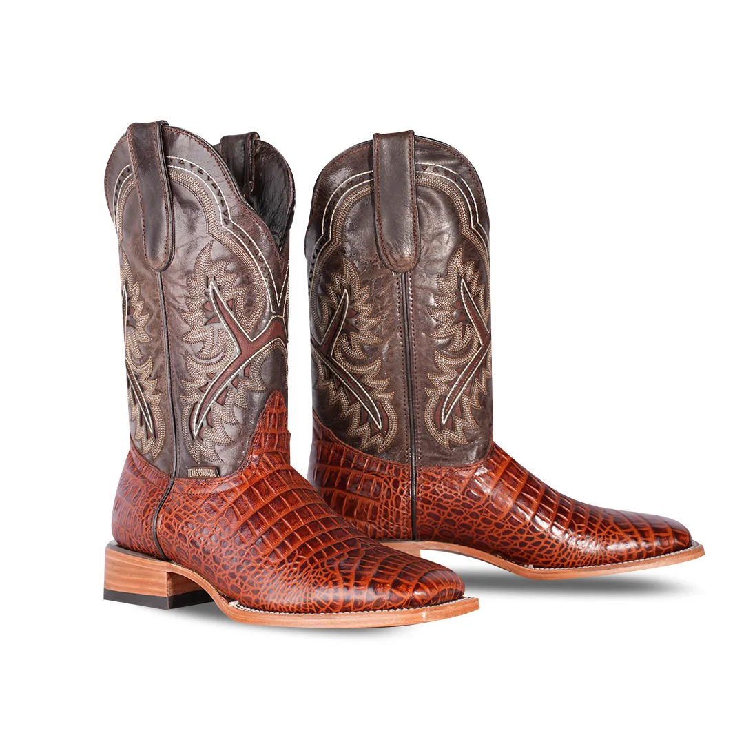 Texas Country Western Boot Belly Cogac E423