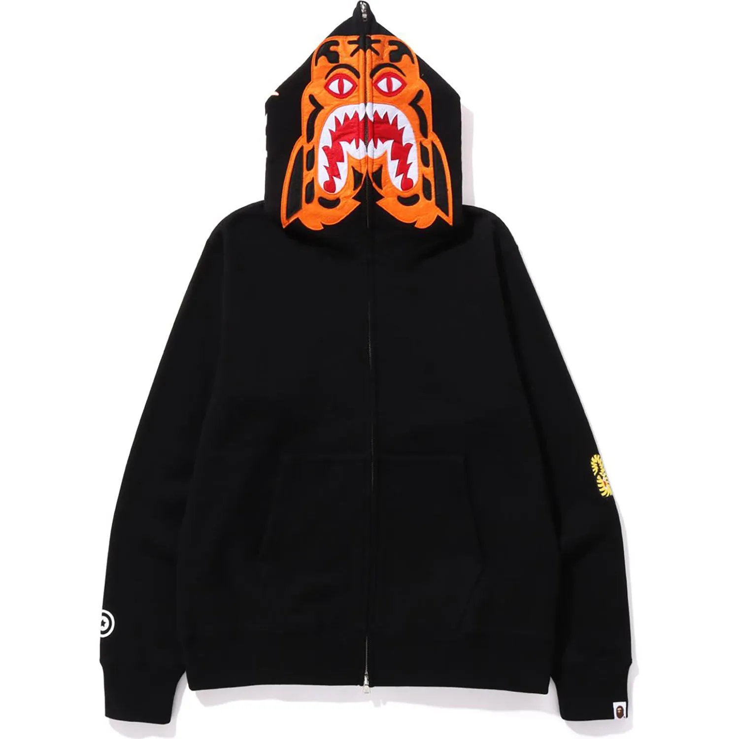 TIGER FULL ZIP HOODIE MENS