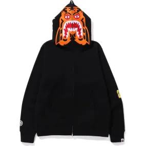 TIGER FULL ZIP HOODIE MENS