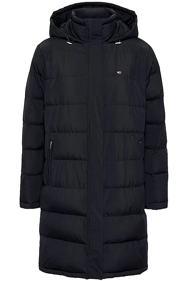 Tommy Hilfiger Women Long Puffer Coat Black