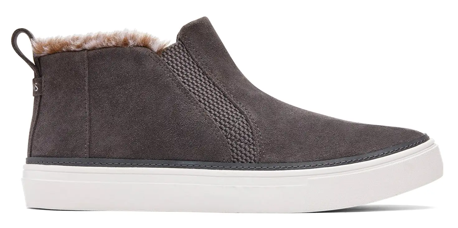 TOMS Bryce Womens Leather High Top Trainer