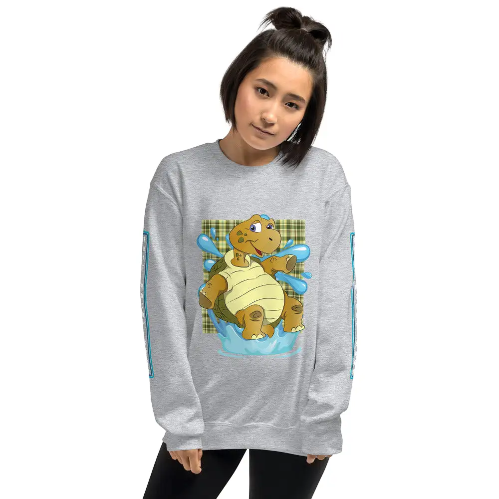 Turtle Splash HD Unisex Sweatshirt