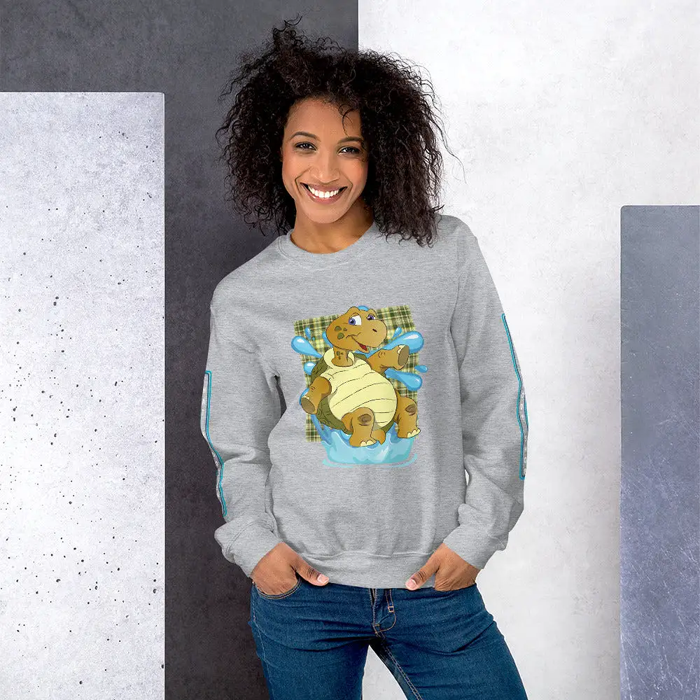 Turtle Splash HD Unisex Sweatshirt