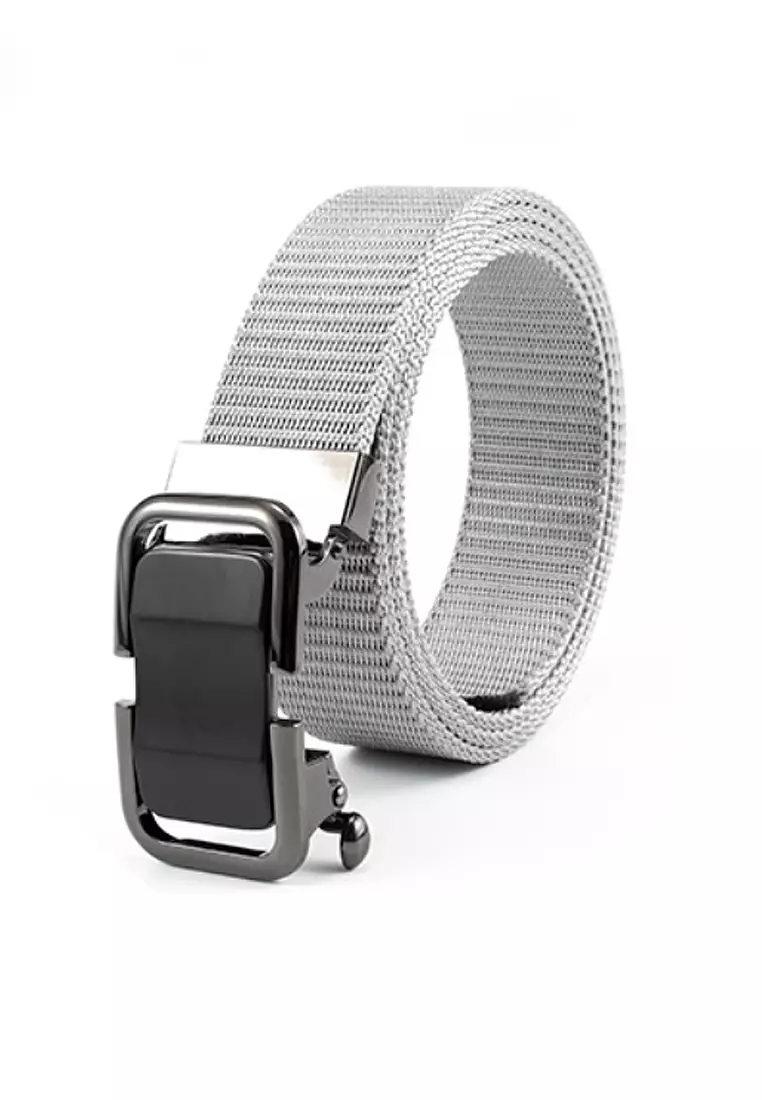 Twenty Eight Shoes VANSA Fashion Automatic Buckle Nylon Belt  VAM-Bt193546B