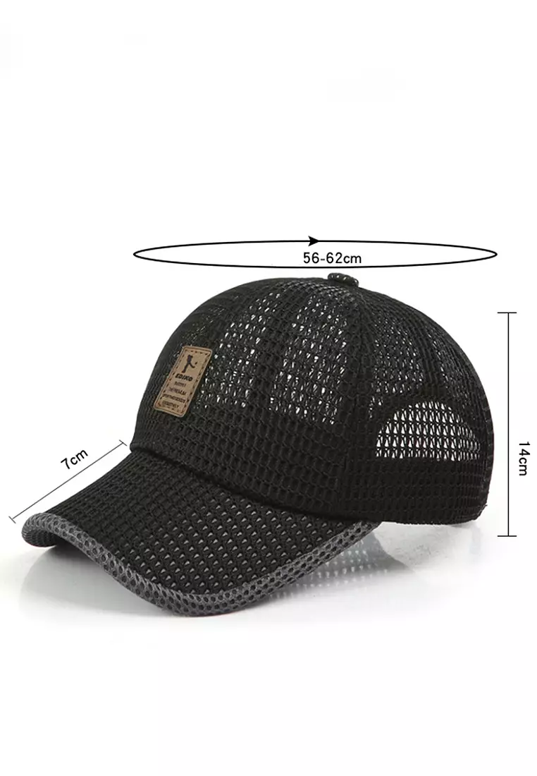 Twenty Eight Shoes VANSA Lightweight Sunshade Baseball Mesh Cap  VAM-HDLG