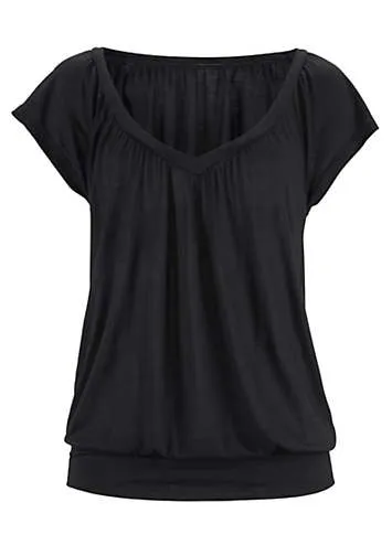 V-Neck Top by LASCANA | Look Again