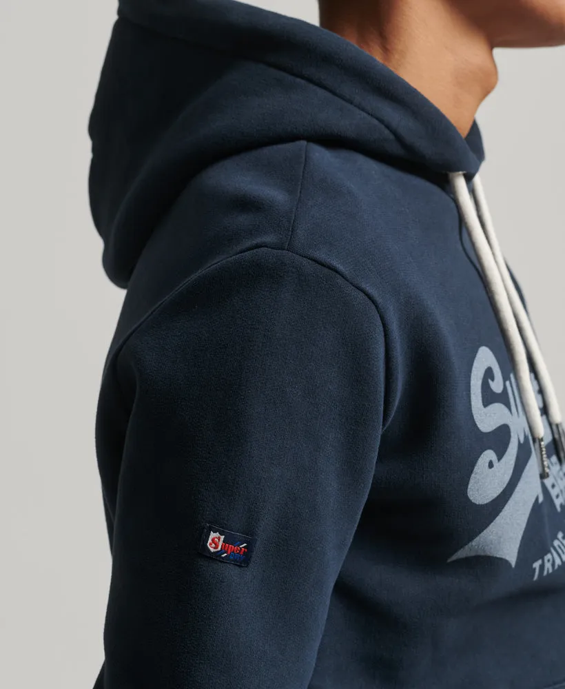 Vintage Logo Hoodie | Eclipse Navy