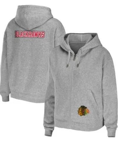 WEAR by Erin Andrews NHL Chicago Blackhawks Full-Zip Hoodie