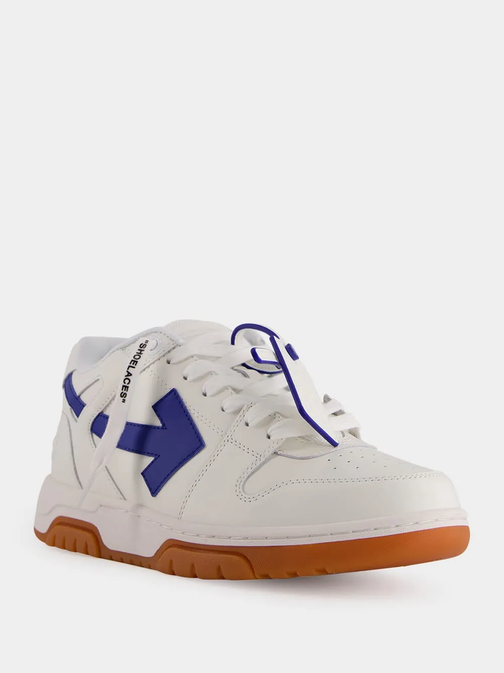 White and Blue Out Of Office Sneakers