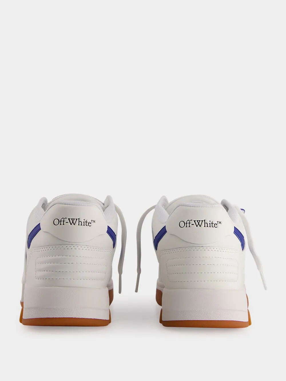 White and Blue Out Of Office Sneakers