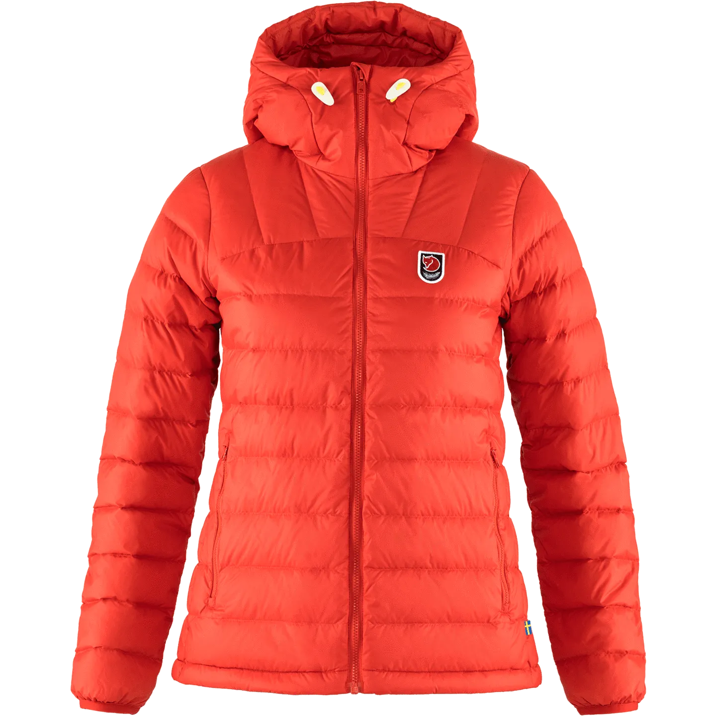 Womens Expedition Pack Down Hoodie - True Red