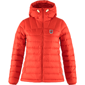 Womens Expedition Pack Down Hoodie - True Red