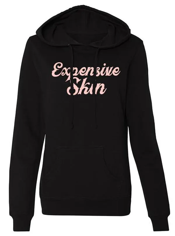 Women's Expensive Skin Cursive Hoodie