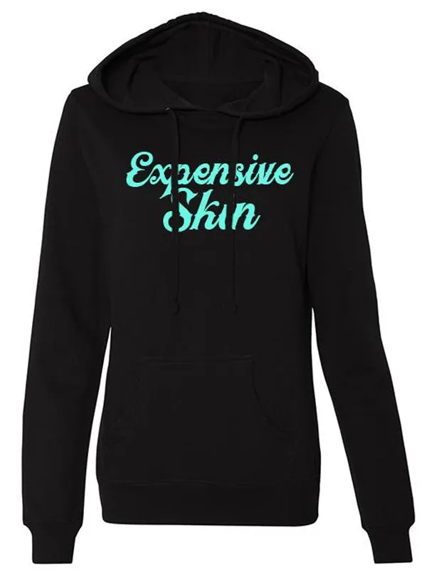 Women's Expensive Skin Cursive Hoodie