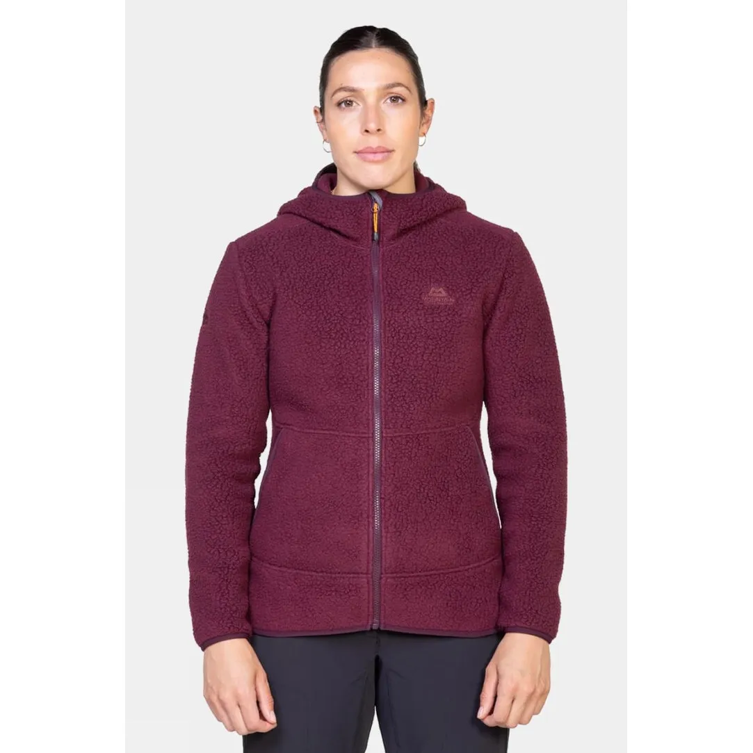 Womens Moreno Hooded Fleece Jacket