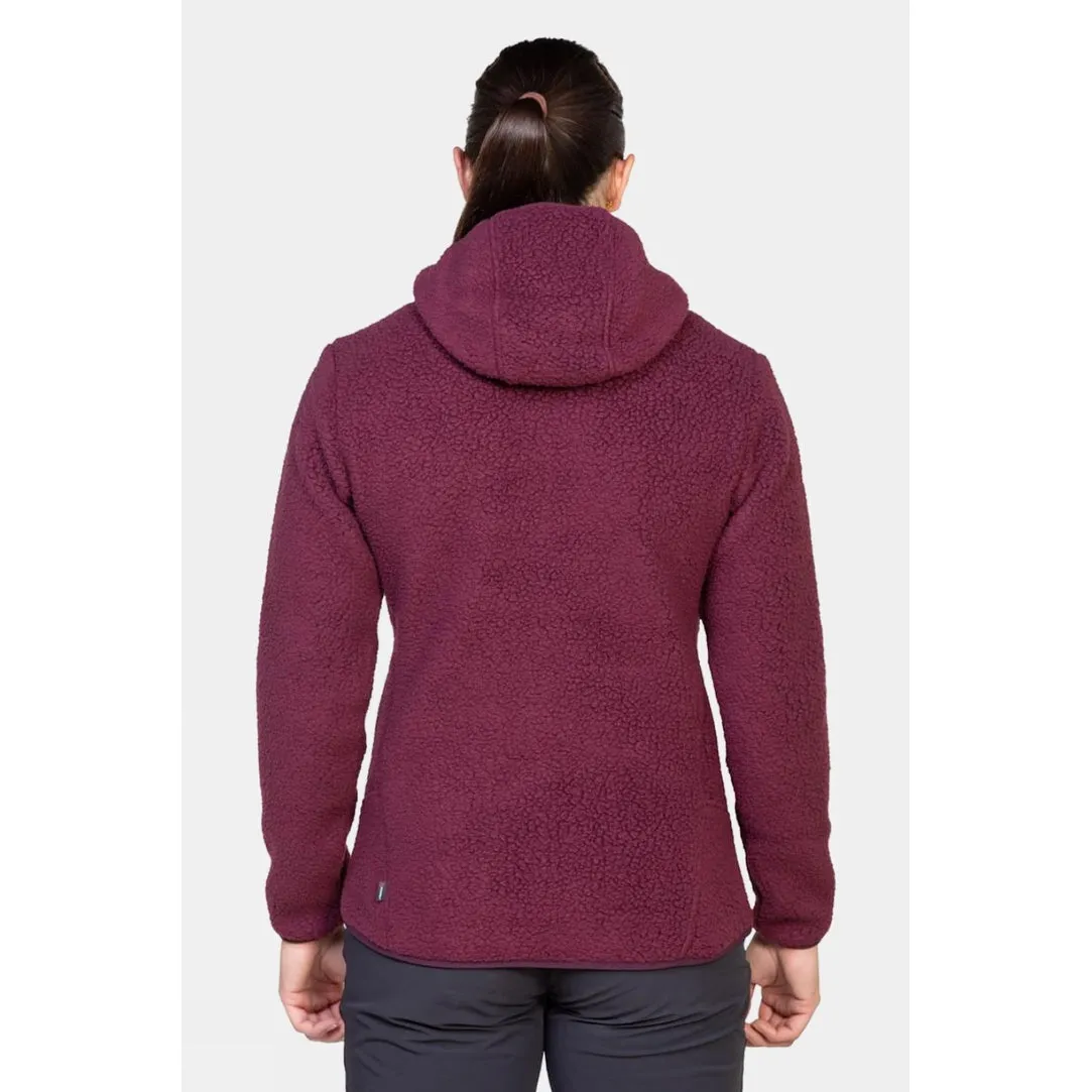 Womens Moreno Hooded Fleece Jacket