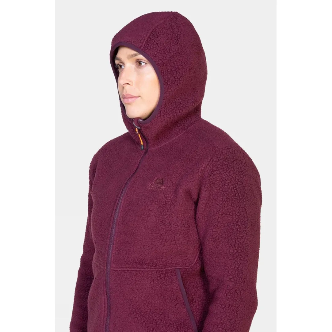 Womens Moreno Hooded Fleece Jacket